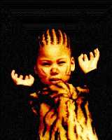 Samspel illustrasjon: &laquo;Tigerkatt&raquo; (Foto: Giske Stark/Bergen kulturskole)