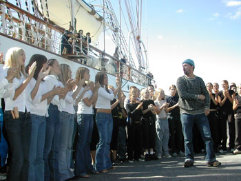 ISME 2002 Konsert med barn fra Latvia, England og Norge