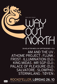 Plakat for &laquo;Way Out North&raquo;, oktober