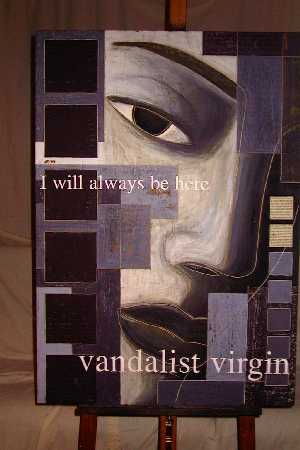 Vandalist Virgin (Maleri av Christine Rød)