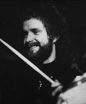 Jon Christensen, 1983 (Foto: Jazzbasen.no)