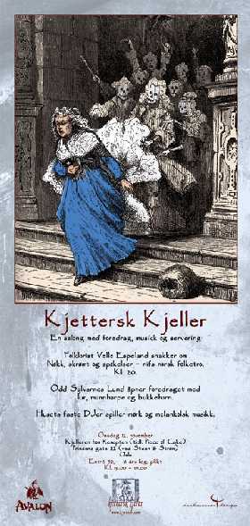 Kjettersk kjeller plakat