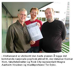 Gunnar Horn, Magnus Aasheim Knudsen og Tor Dybo