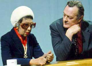 Erik Bye og Josephine Baker (Foto: NRK, 1971)
