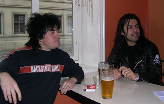 Backstreet Girls – Petter Baarli og Dan Thunderbird (Foto Maia M.H. Drachensteen)