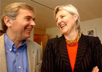 Einar Solbu, Valgerd Svarstad Haugland,
