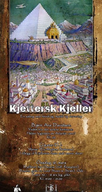 Atlantis plakat (kjettersk kjeller)