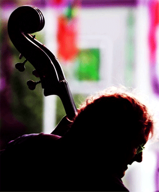 Arild Andersen i relieff