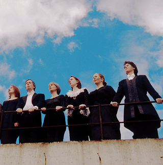 Solistkoret (utsnitt, foto: C.F. Wesenberg)