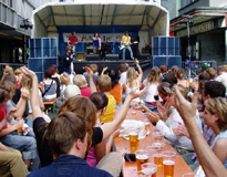 Musikkens Dag 2003. Fra Akersgata.