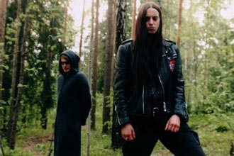 Darkthrone – fv: Nocturno Culto og Fenris (Foto: www.moonfog.no)