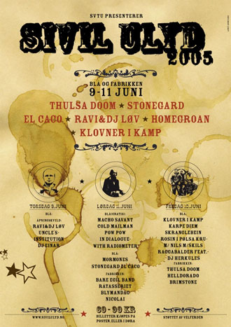 Sivil Ulyd festivalen 2005 (Plakat)