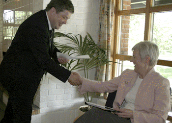 Arnfinn Bjerkestrand, Valgerd Svarstad Haugland (Foto: Eivind Kristensen, Musikk•Kultur)