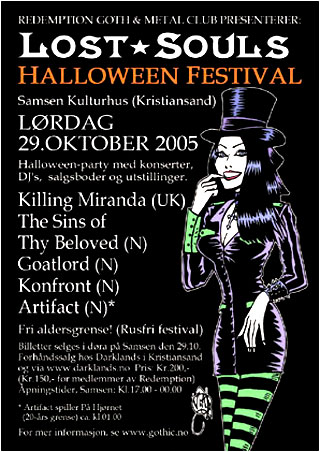 Lost Souls festivalen, Kristiansand,