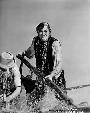 Gregory Peck fra Moby Dick