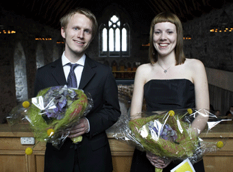 Kristian Lindberg og Berit Norbakken Solset (Foto: Nicki Twang)