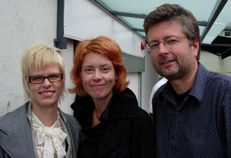 Tine Rude, Evy Sørensen og Einar Røttingen