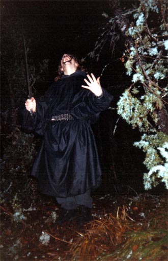 Svein Egil Hatlevik i skogen