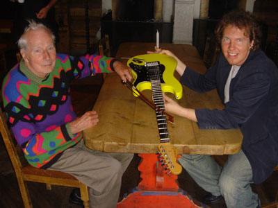 Arne Næss og Frode Barth (Foto: Roar Vestad)