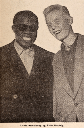 Rocke Pelle og Louis Armstrong (Foto: Universal)