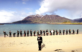 Forsvarets Musikkorps Nord Norge (Foto: Trym Ivar Bergsmo)