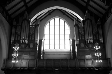 Fagerborg kirke, Goll orglet 2008/Foto: Simen Kjellin