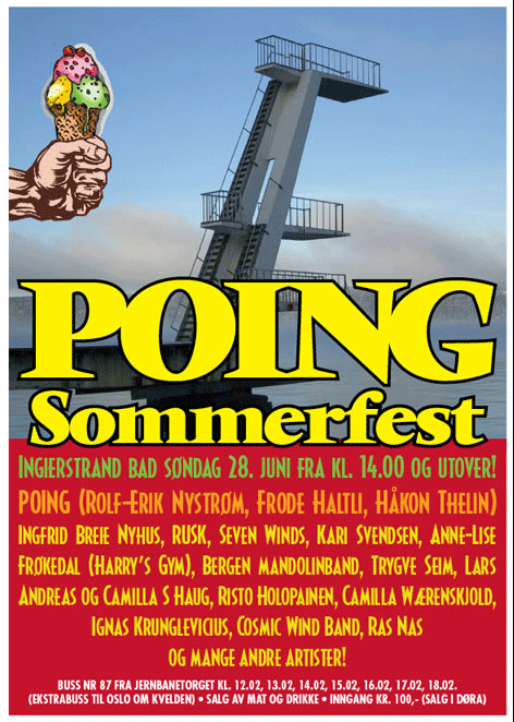 POING Ingierstrand plakat
