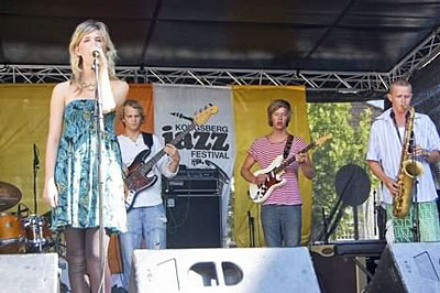 Synne Sanden Band på Kongsberg Jazzfestival