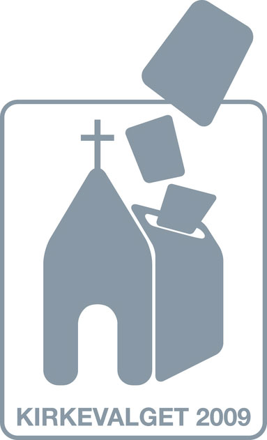 Kirkevalget 09, logo/www.kirkevalget.no