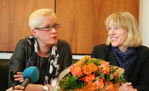 Anne Aasheim og Anniken Huitfeldt