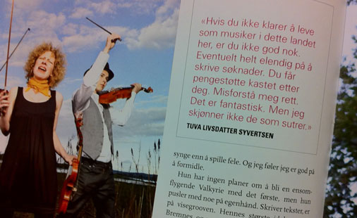 Tuva Livsdatter Syvertsen – faksimile fra Blikk