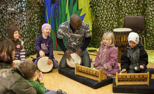 Fra Barnas Verdensdager i Skien