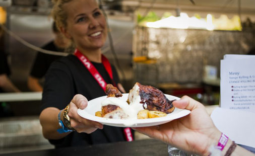 Frivillig på Slottsfjell