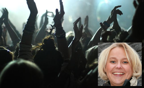 Fra Hove 2010. Innfelt: Birgitte Brekke, generalsekretær i Frivillighet Norge.