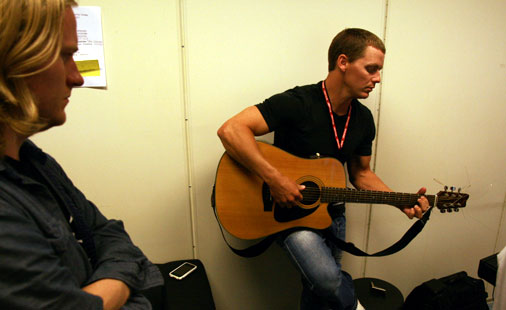 Martin Mulholland og Brandon White under Trondheim Song:Expo