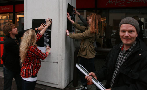 Jan Kenneth Transeth og hans street team