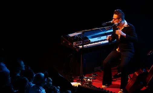 Jarle Bernhoft. Bildet er frea en konsert under Olavsfestdagene i