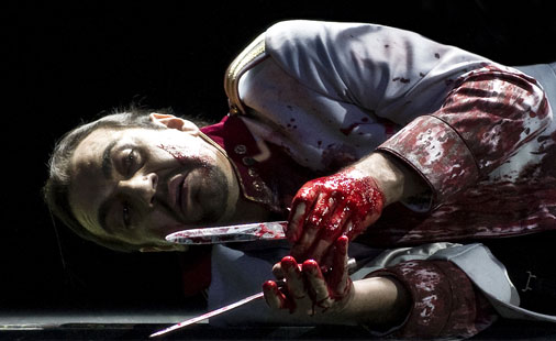 Fra Operaens oppsetning av Macbeth