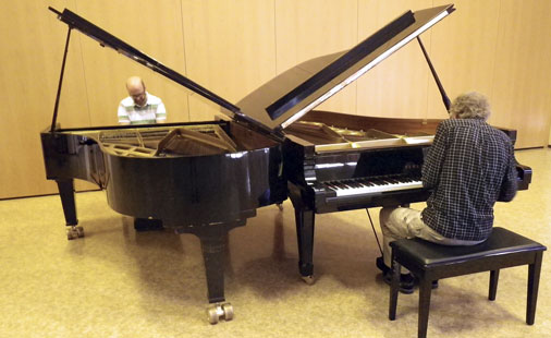 Fra prosjektet &laquo;Auf Flügeln&raquo;