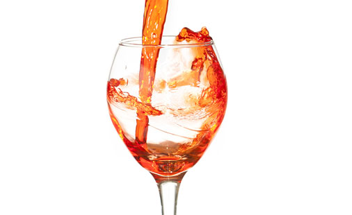 Rødvin illustrasjon