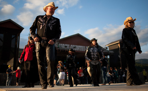 Dansing på Norsk Country Treff i Breim