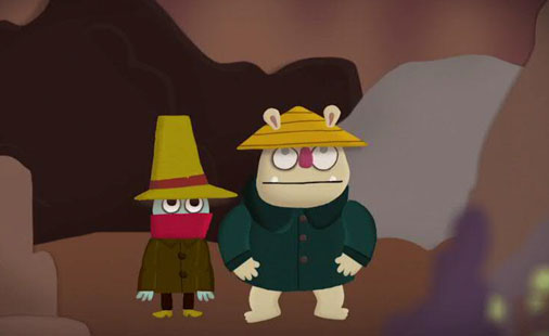 Skjermdump fra videoen til Casiokids’ låt ‘Dresin’