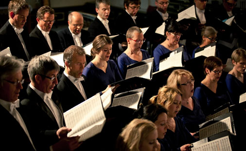 Korvirksomheten er stor over hele landet, og er avhengig av frivilligheten. Her illustrert ved Oslo Domkor (koret er ikke omtalt i innlegget)