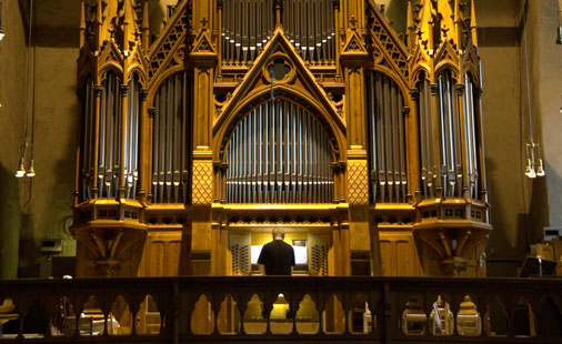 KirkeBergen domkirke kirkeorgel