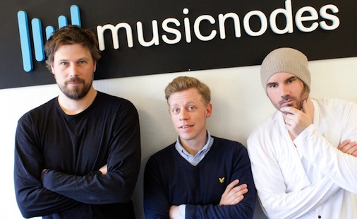 Musicnodes, f.v: Gary Vanderhill, Preben A. Lugg og David J. Svensson