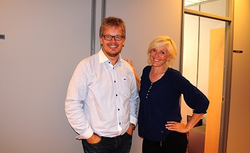 NISS: Avdelingsleder i populærmusikk Audun Molde og rektor Eirin Sæther