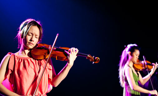 Sara Övinge og Catharina Chen