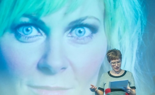 Fra Full Pop, 16.01.14, Bertine Zetlitz og Susanne Christensen