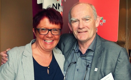 Rita Hirsum Lystad og Alfred Stabell