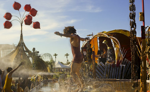 Fra Coachellafestivalen i